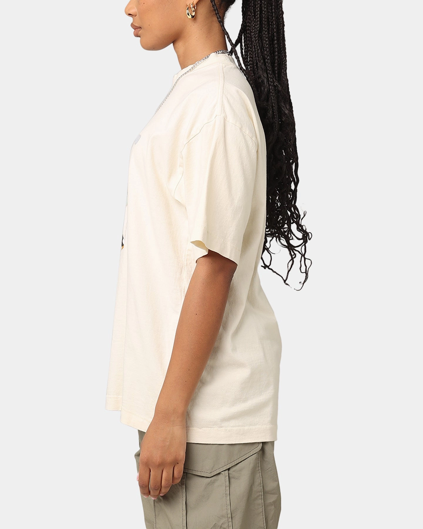 Effortless Look Customizable Market Par 5 Bear T-Shirt Ecru