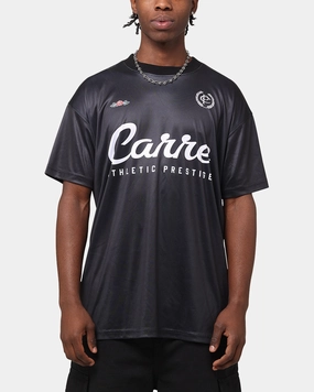 Carre Prestige Football T-Shirt Black LongLastingColor