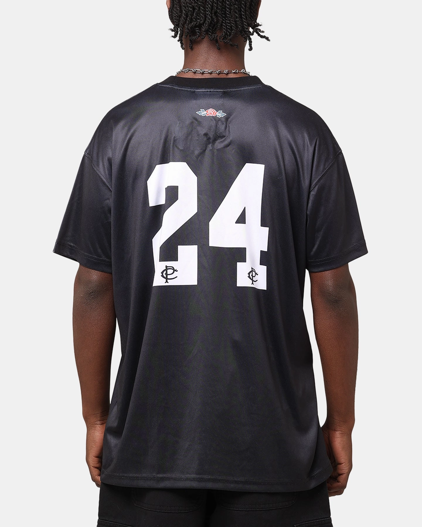 Carre Prestige Football T-Shirt Black Casual Comfort Top Simple and Light
