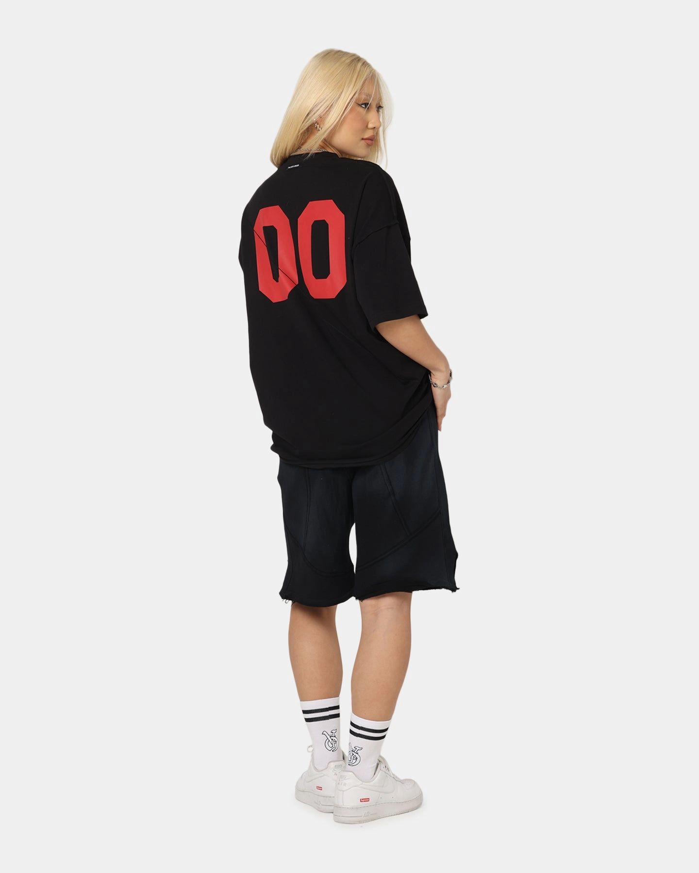 Zero Waste Production The Anti Order Mosh Non Seam T-Shirt Black/Red
