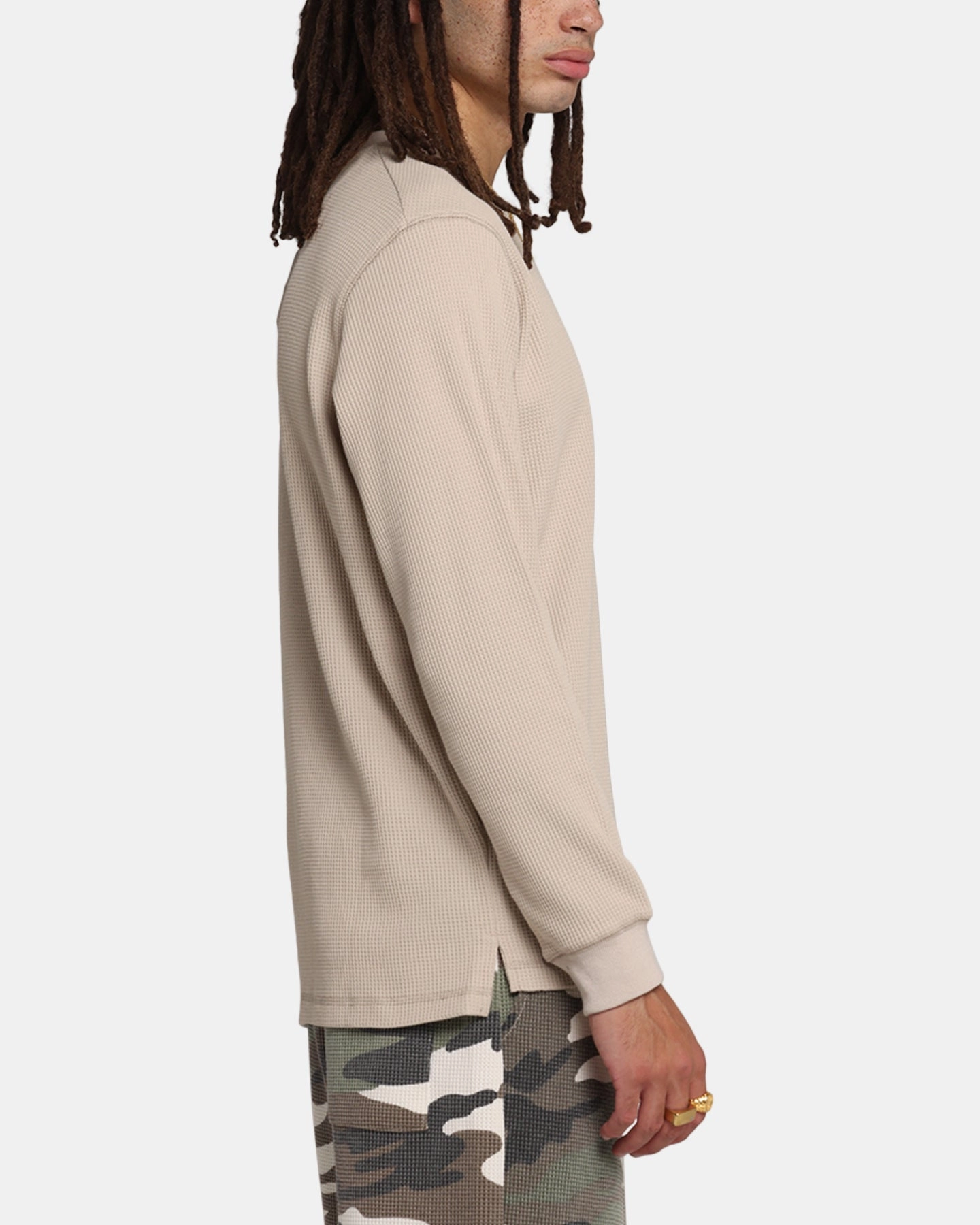 XXIII Thermal Long Sleeve T-Shirt Sand Travel Style Elderly Comfort