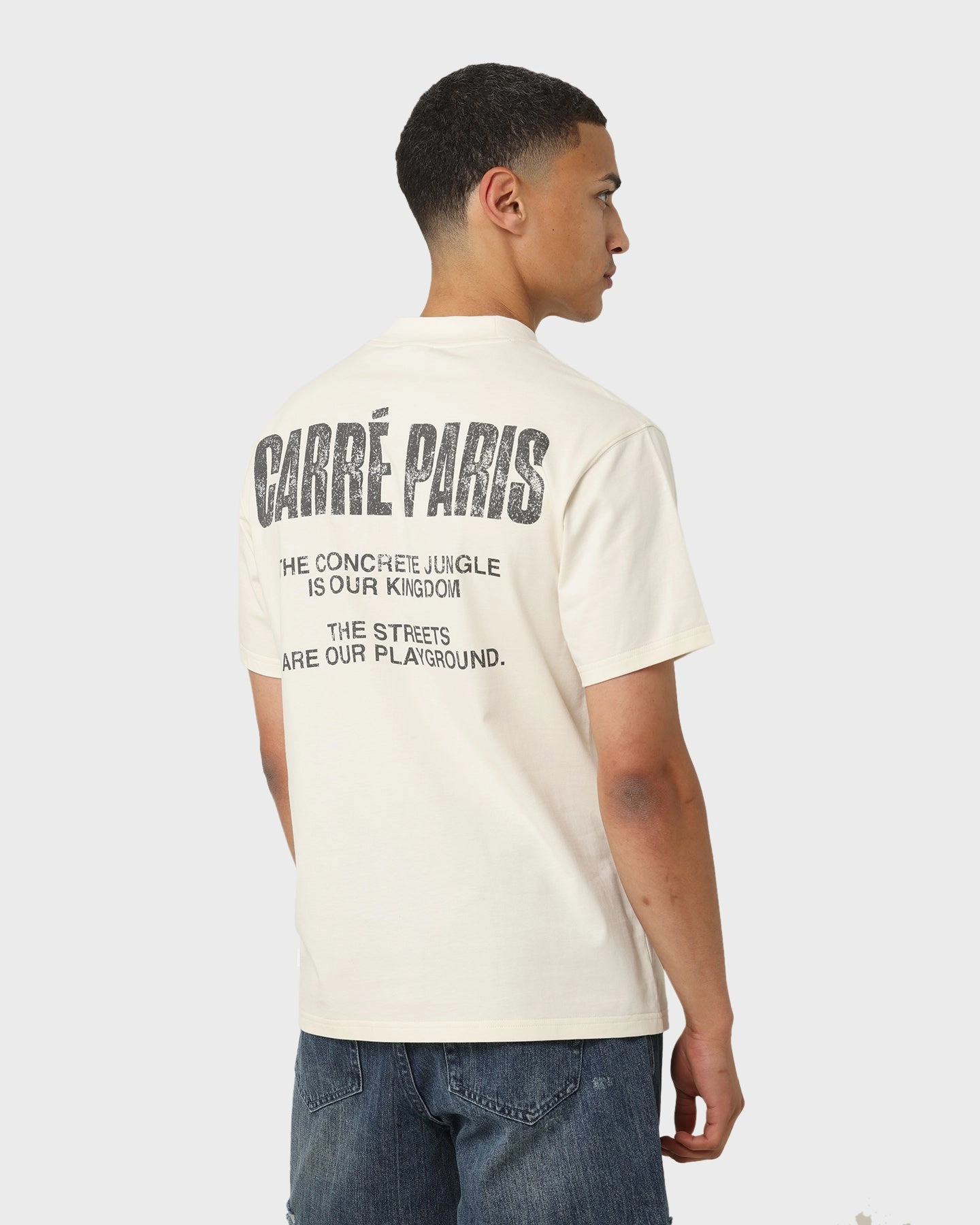 windproof Carr?? Kings Vintage T-Shirt Off White