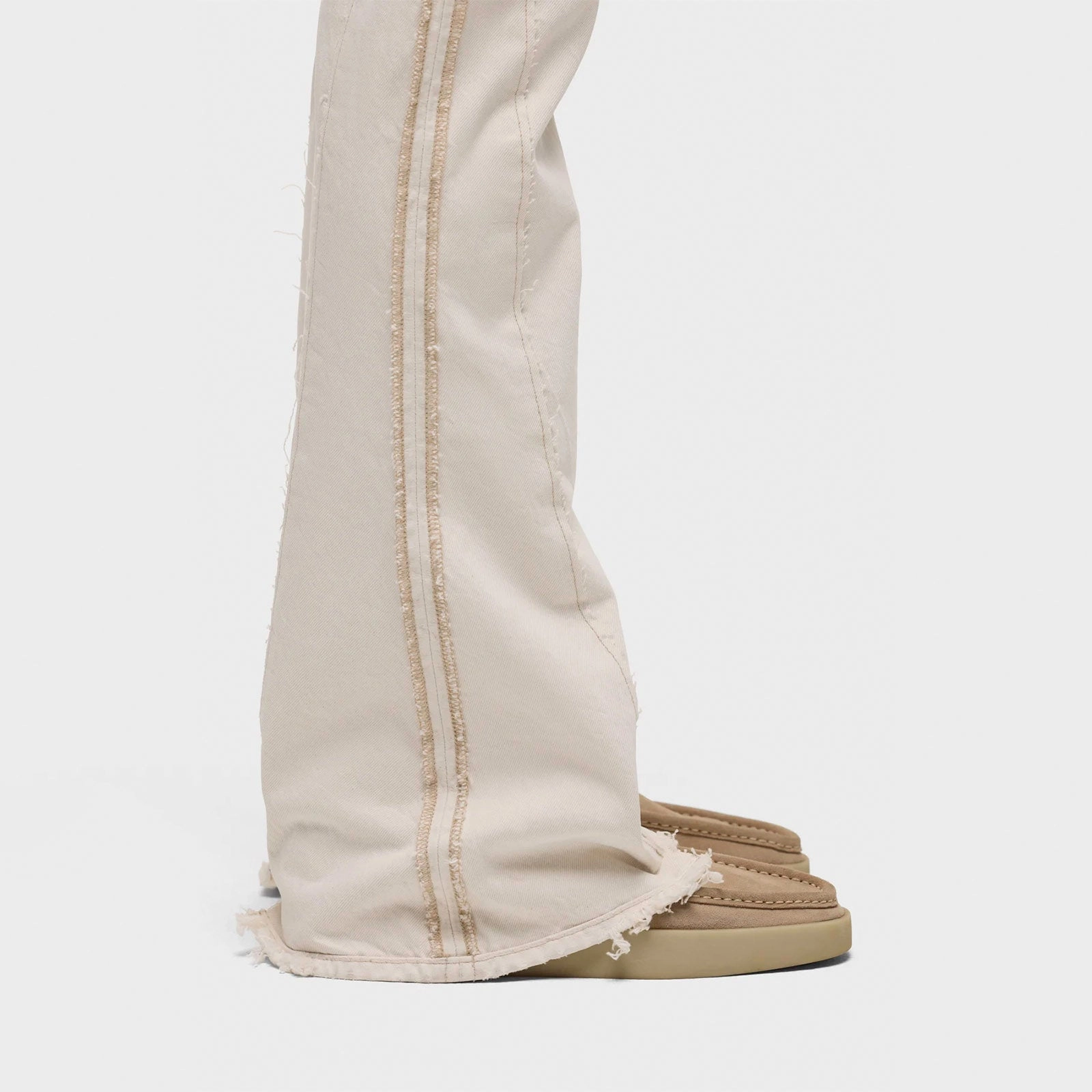 Hudson Walker Reconstructed Kickflare 'Natural' Bi Stretch Fabric Printed design