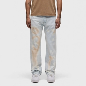 Hudson Wes Classic Straight 'Bleached Cloud' Seamless construction Stain Repellent Coating