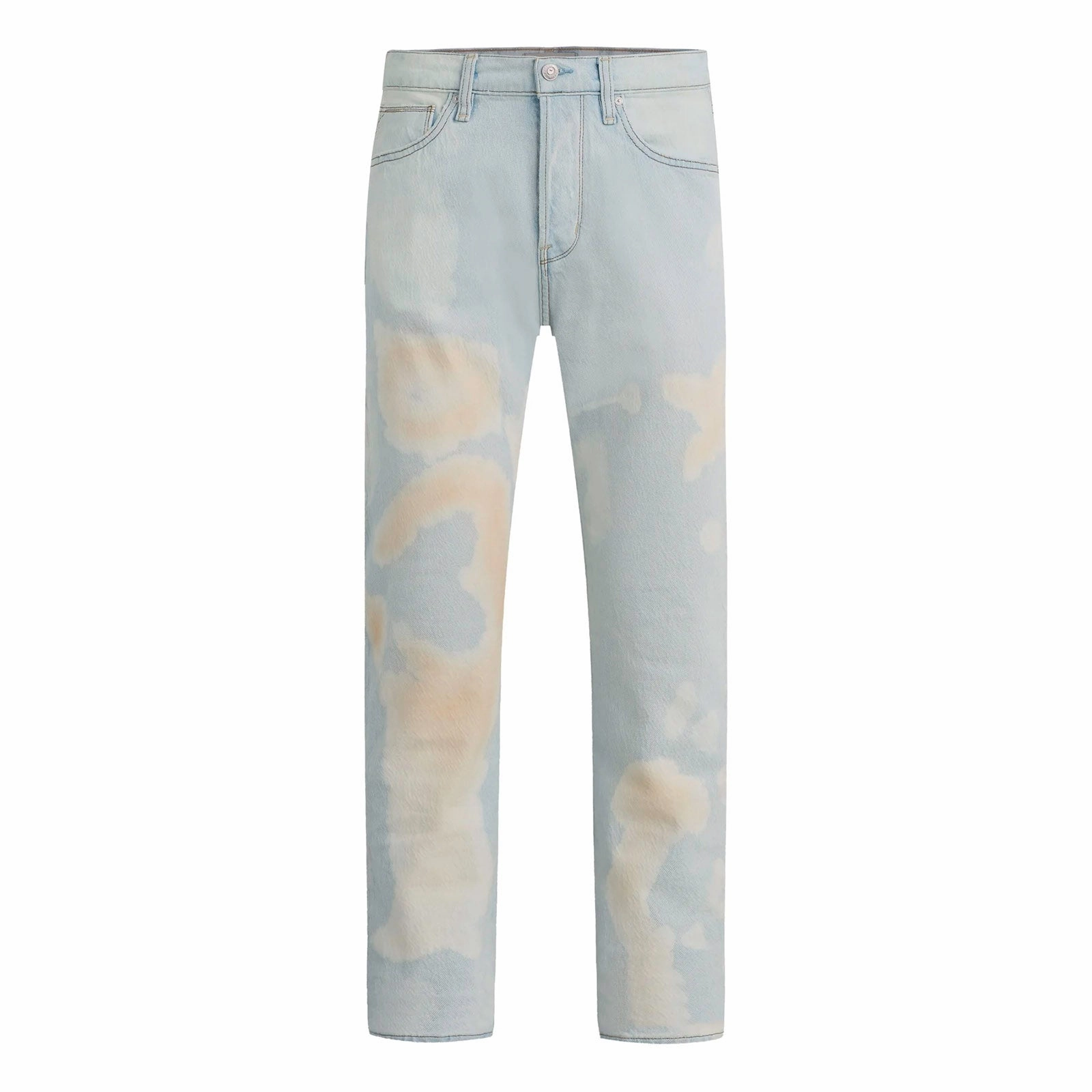 Eco Friendly Fabric Hudson Wes Classic Straight 'Bleached Cloud'