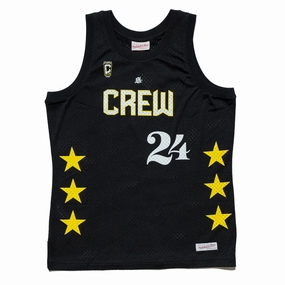 MLS Glory To Columbus Stars Tank Crew 'Black' Smooth Stitch Pattern Lakeside Relaxation