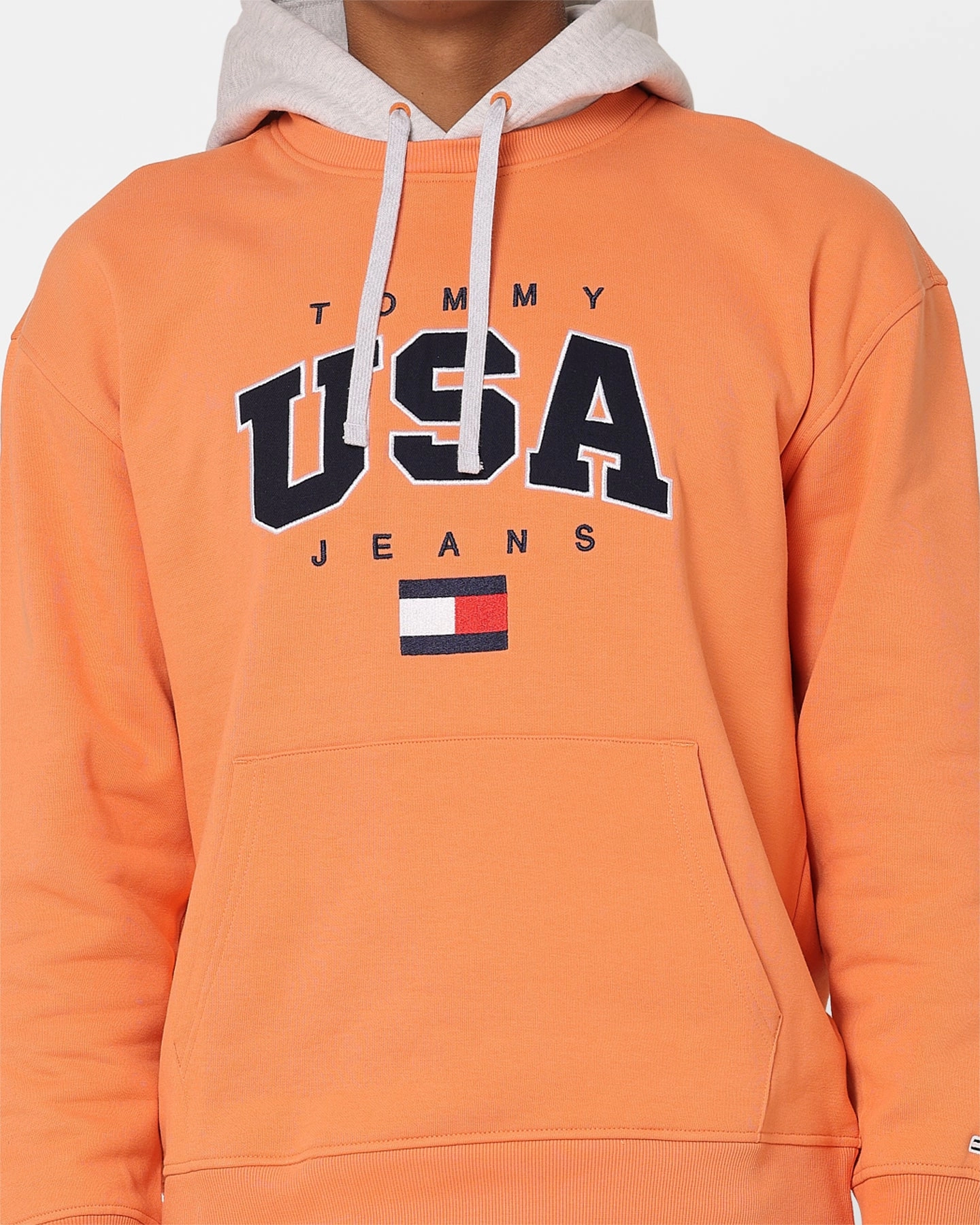 Example Efficient Protection Tommy Jeans Relaxed Modern Sport USA Hoodie Citrus Orange