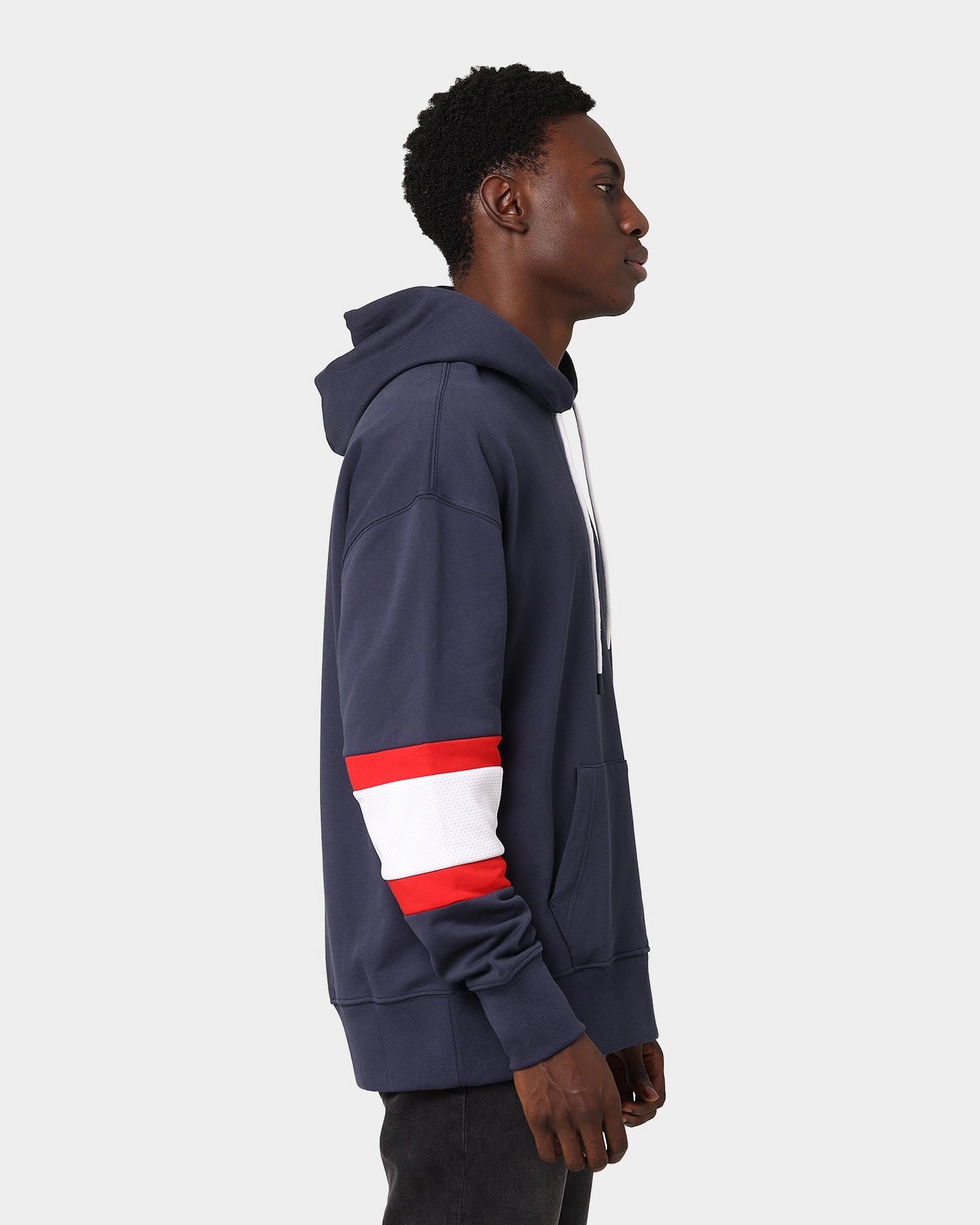 Program Tommy Jeans Rugby Stripe Contrast Lining Hoodie Twilight Navy/Multi