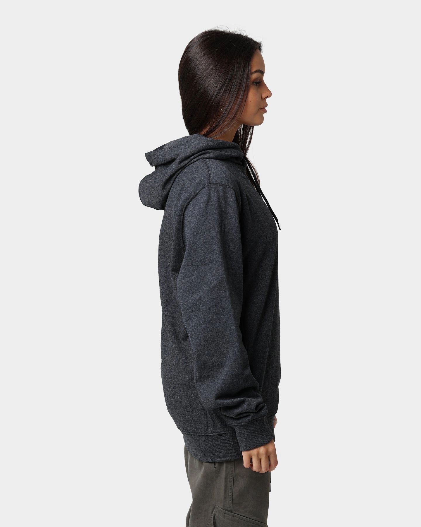 Tommy Jeans Straight Logo Hoodie Black Picture