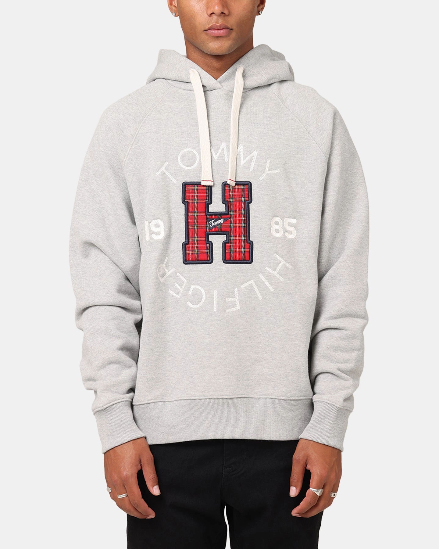 Tommy Jeans Terry Hoodie Light Grey Heat technicians