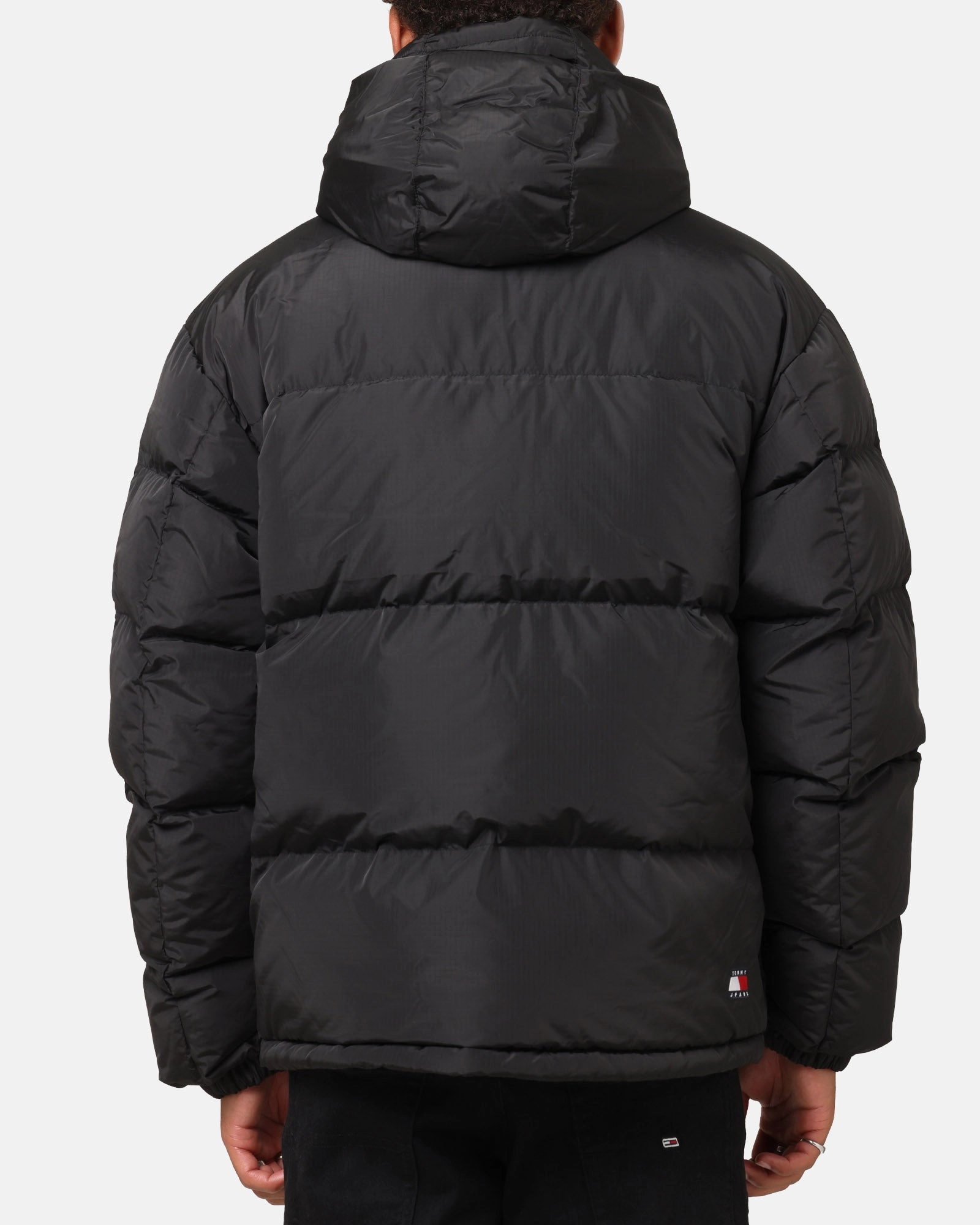 Badge Tommy Jeans TJM Alaska Puffer Jacket Black