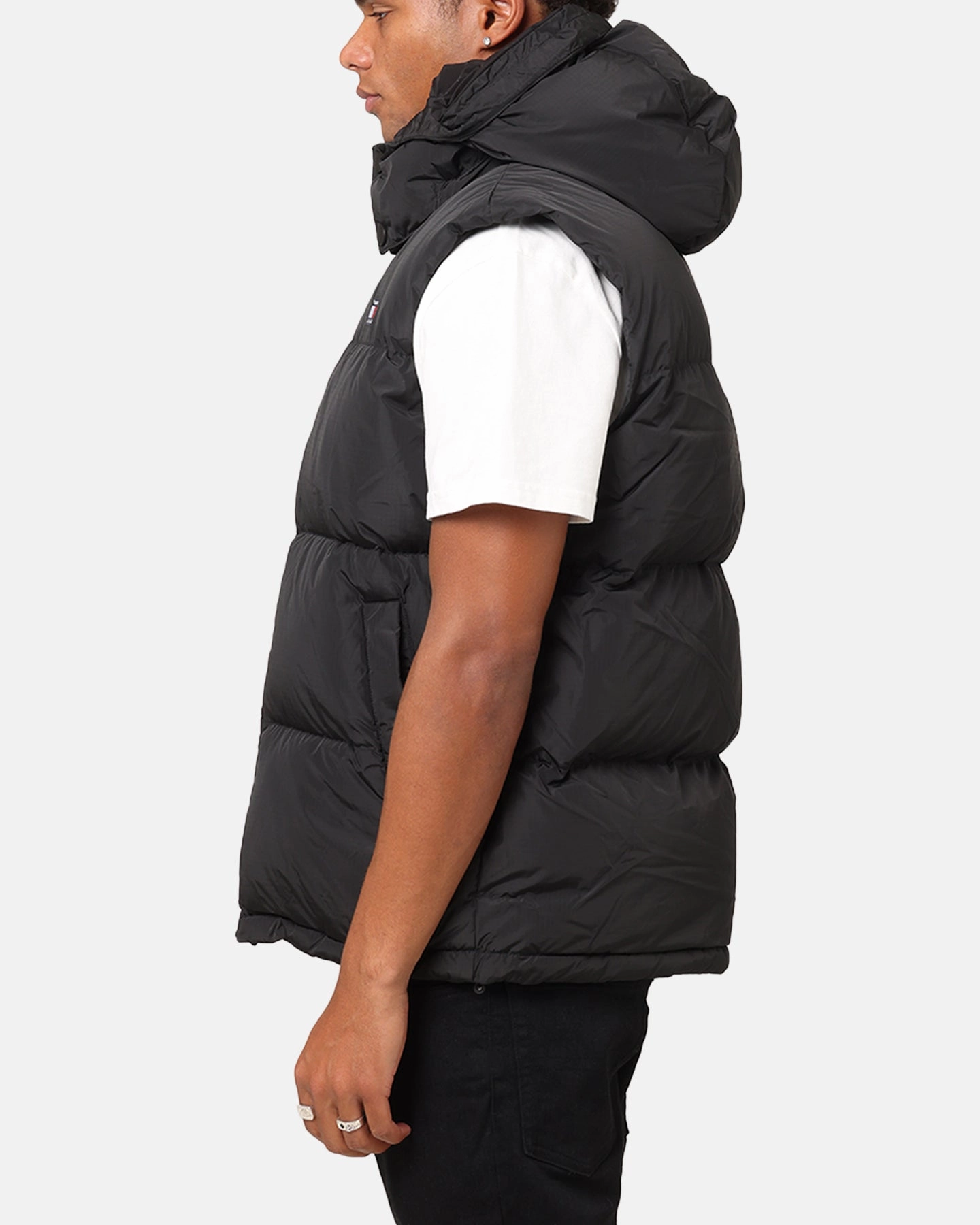 Grant Ornamental Tommy Jeans TJM Alaska Vest Black