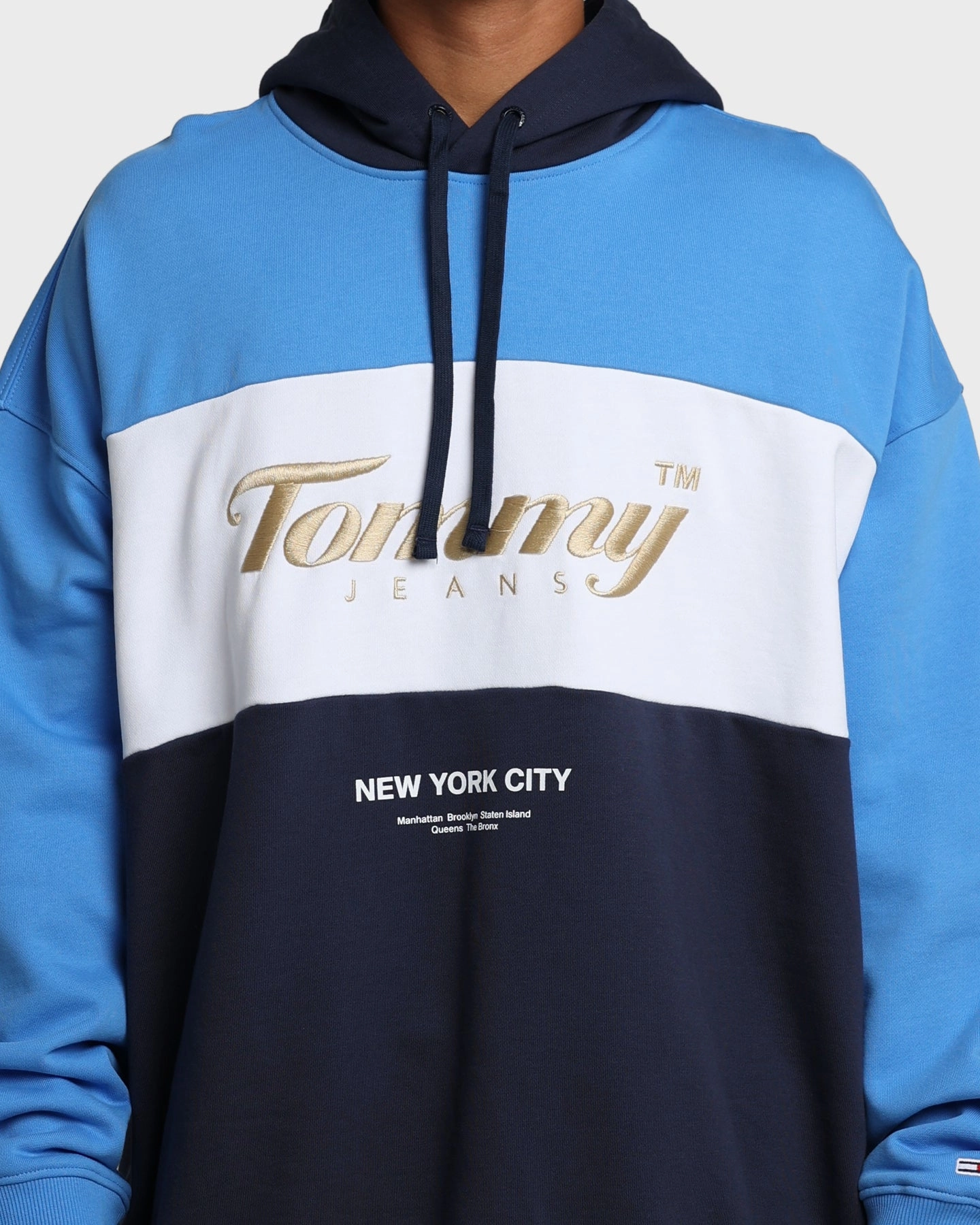 Tommy Jeans TJM Archive Hoodie Twilight Navy Viewpoint