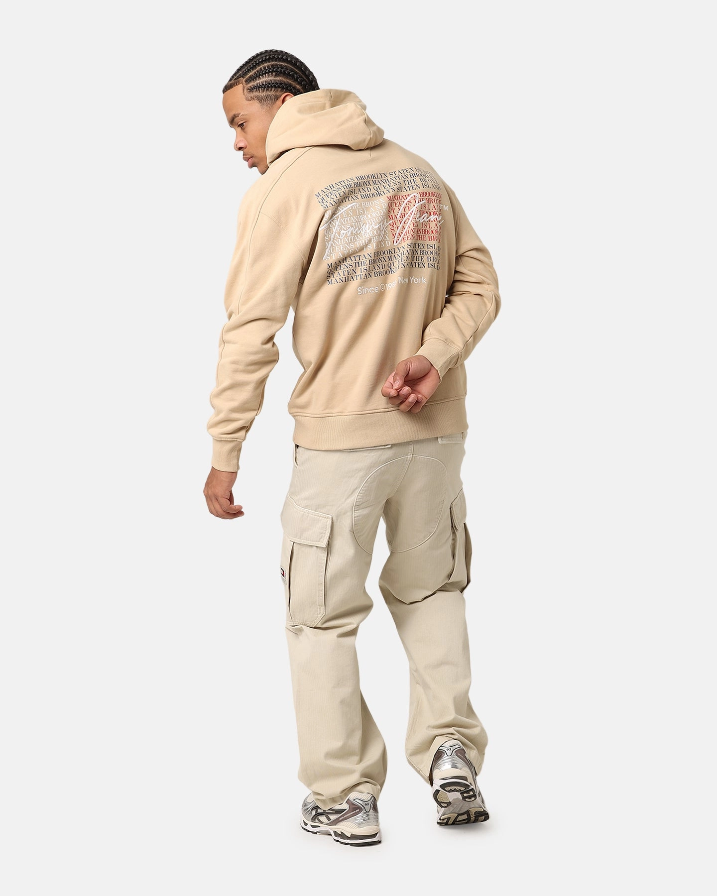 Lust Tommy Jeans TJM Relax Washed DNA Hoodie Gentle Gold