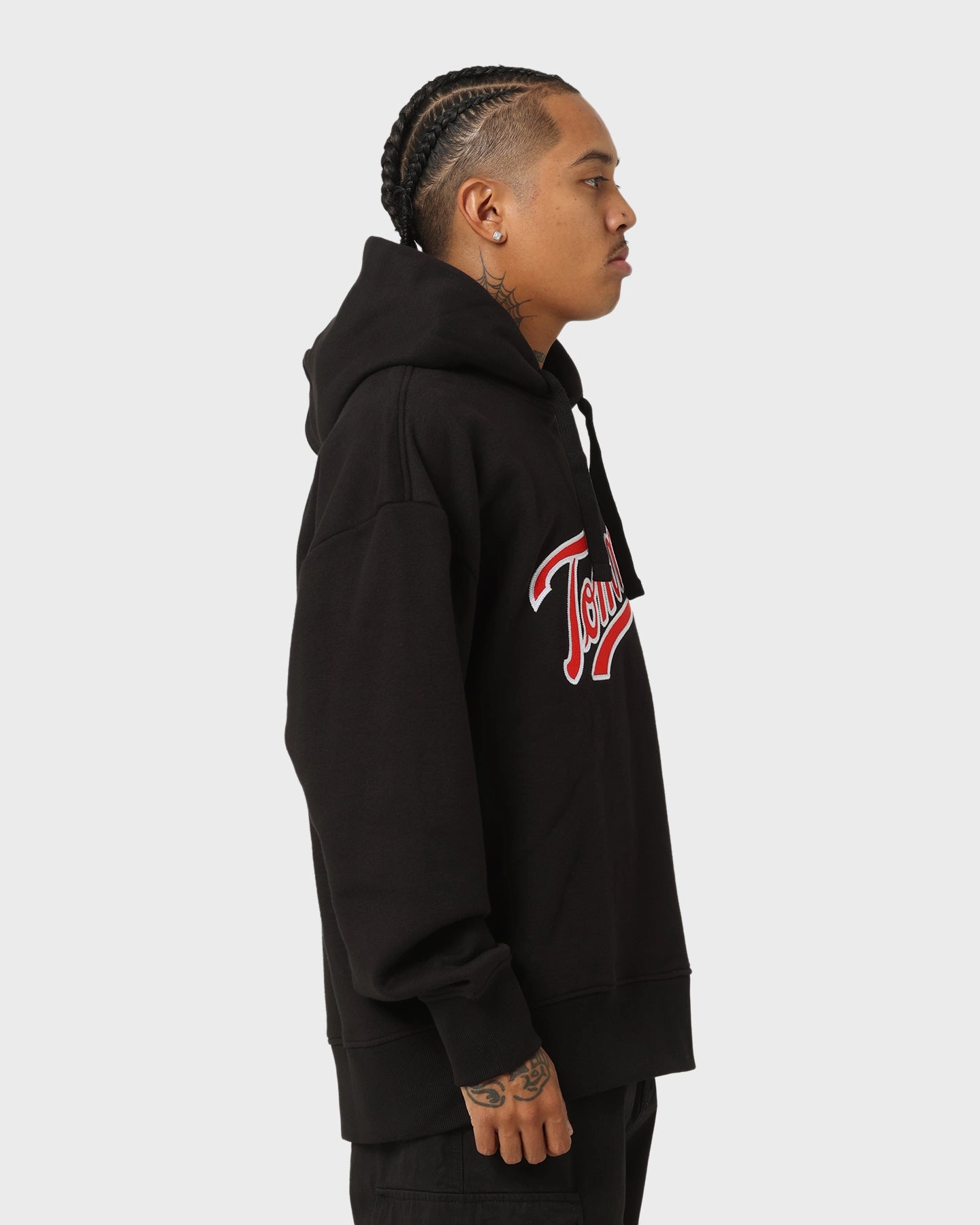 AdjustableHood Proclaim Tommy Jeans TJM Relaxed College 85 Hoodie Black