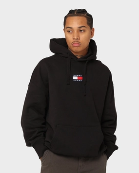 Tommy Jeans Tommy Badge Hoodie Black Adventure Ready Cosmetics
