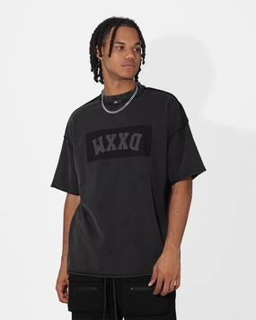 DXXMLIFE L-7 A V3L3DRXME T-Shirt Vintage Black Flattering Cut