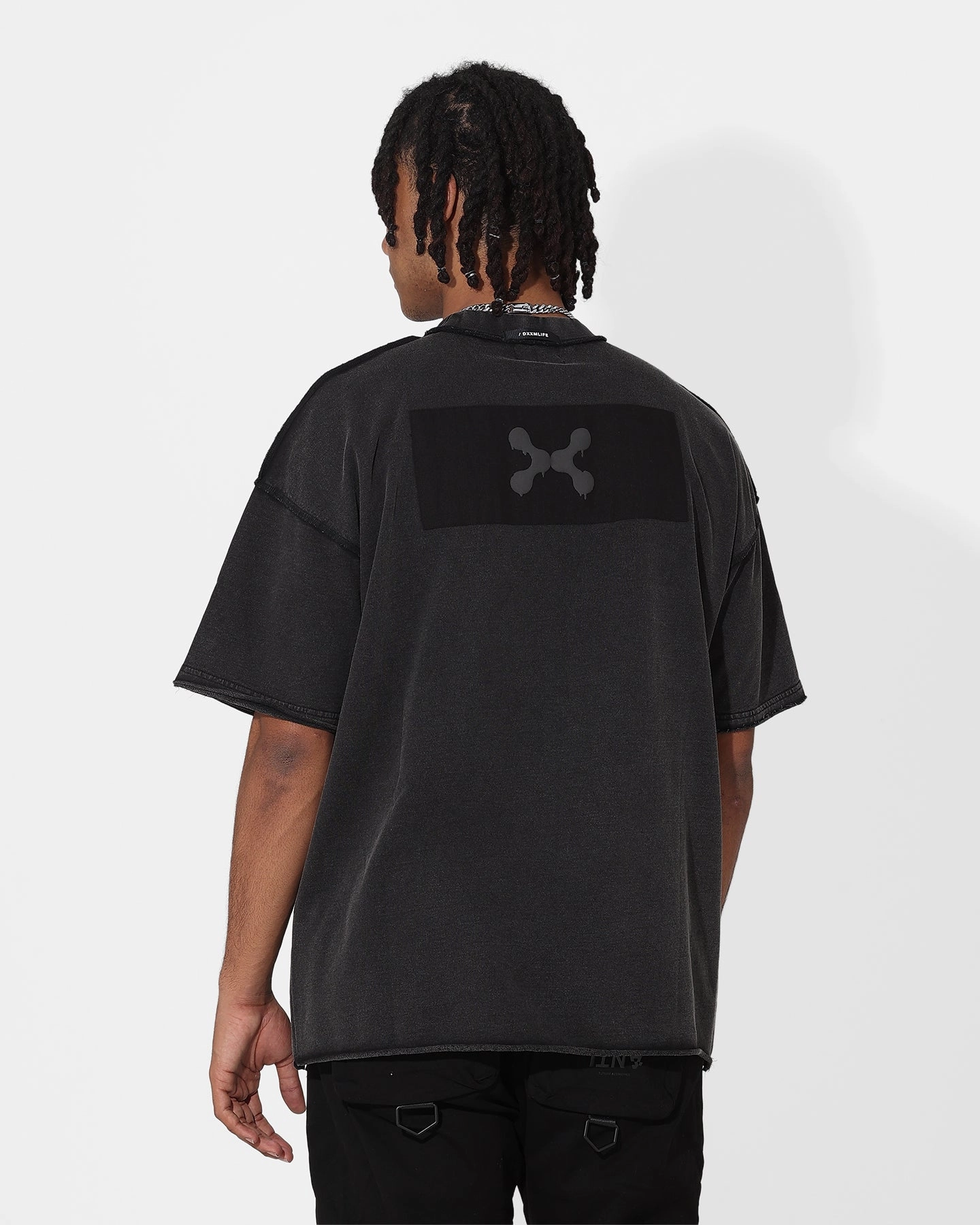 Breezy Comfort DXXMLIFE L-7 A V3L3DRXME T-Shirt Vintage Black