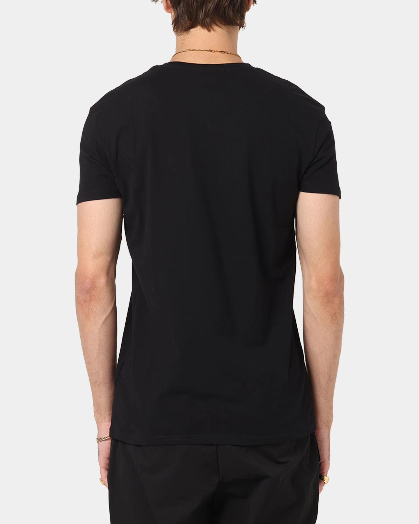 Sik Silk Muscle T-Shirt Black Soft Touch