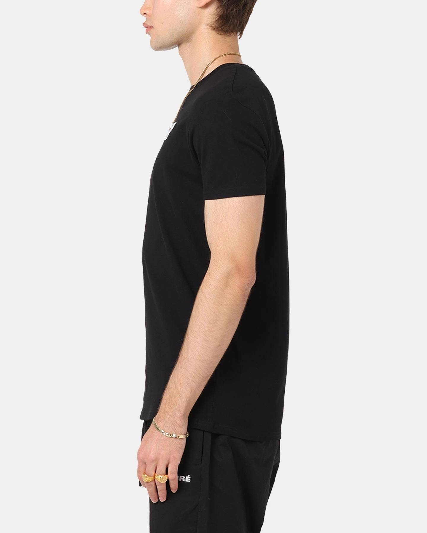 Casual Must-Have Sik Silk Muscle T-Shirt Black