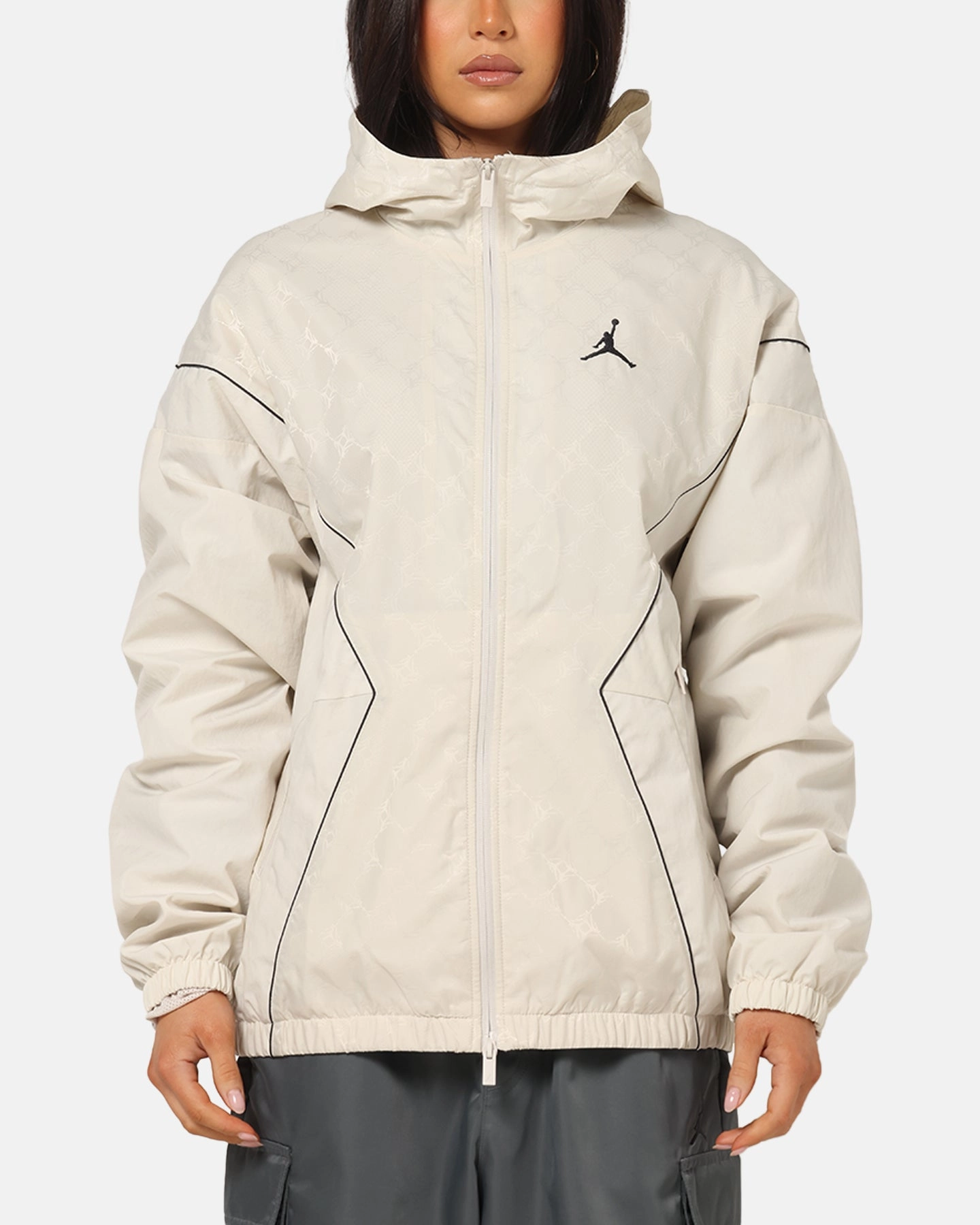 Jordan Brooklyn Draft Jacket Lt Orewood Brown Trendy Protection Volunteer