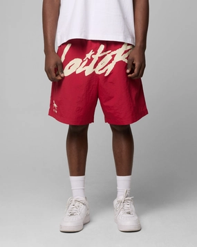 Loiter Rodeo Shorts Red scarf