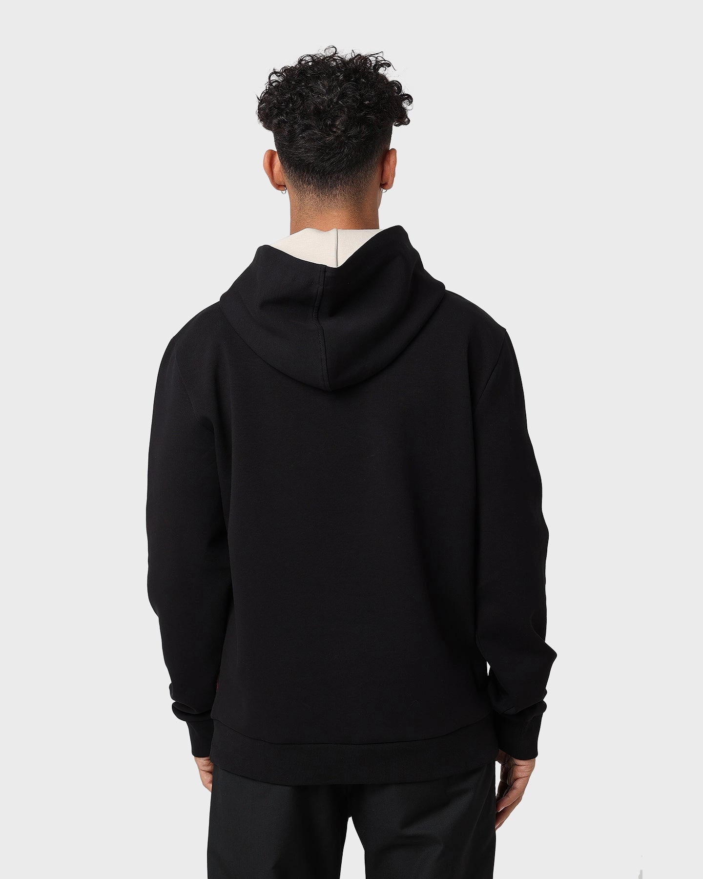 Three Layer Laminate Hugo Boss X NBA Basic Los Angeles Lakers Hoodie Black
