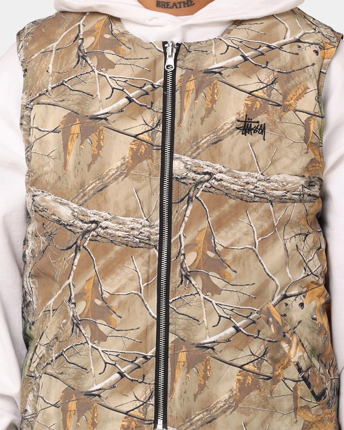 Stussy Real Tree Camo Reversible Vest Real Tree Camo Mid-layer