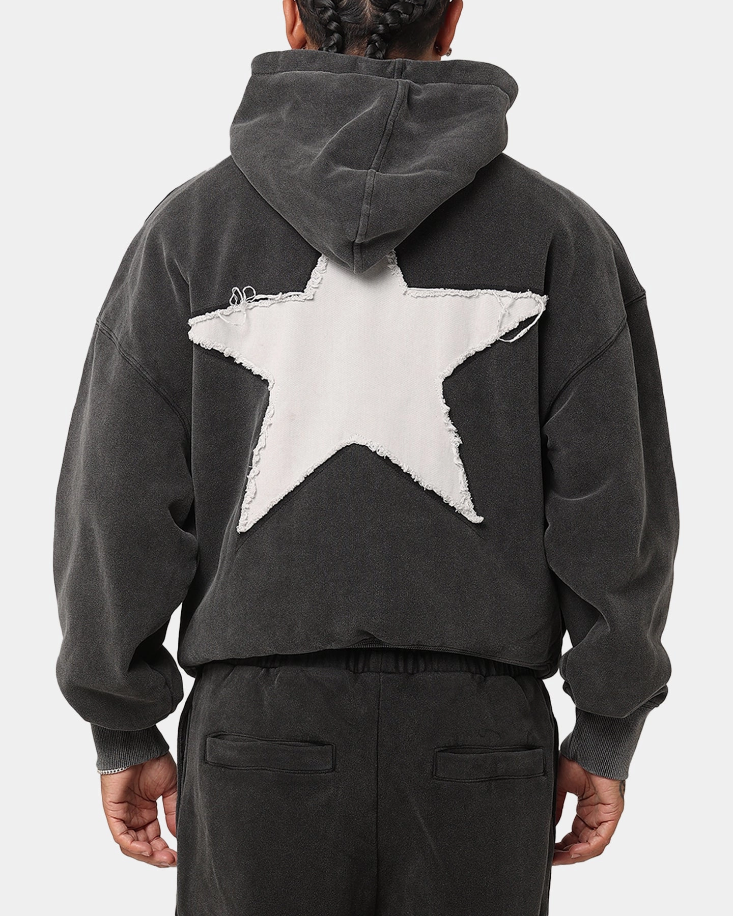 Loiter College Dropout Hoodie Washed Black Keychain