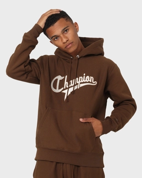 Fast Dry Champion Reverse Weave Cursive Logo Hoodie Dance Monkey