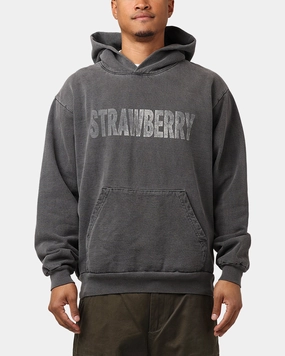 Strawberry New Arch Hoodie Vintage Black Applaud