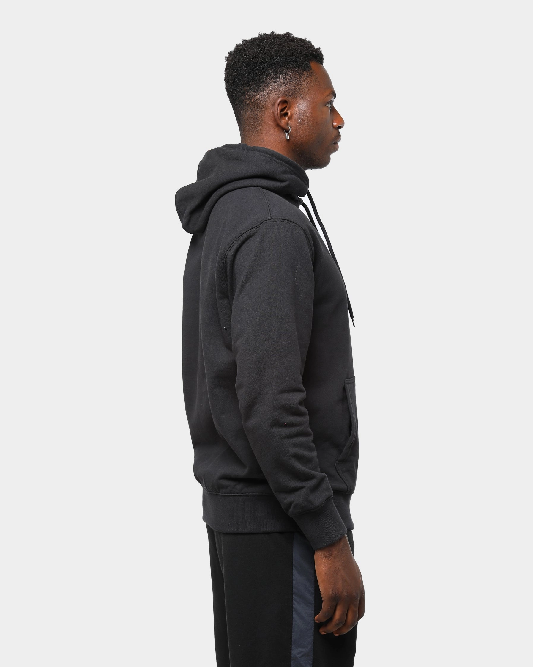 Palace Men's Basically A Hoodie Black Wind Resistant Design Effortless Wear