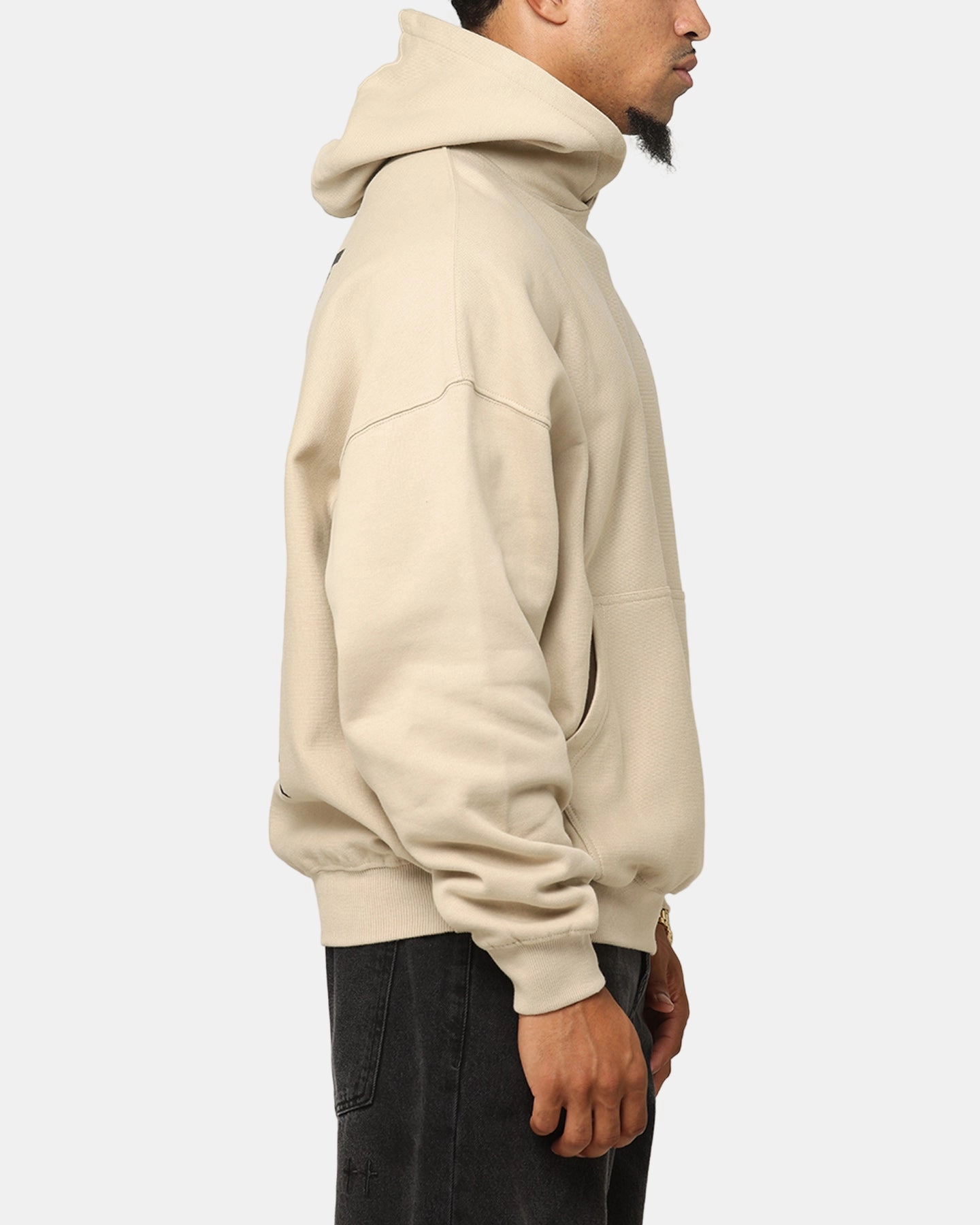 Saint Morta Heavens Boxy Hoodie Stone suitable for business trips Embroidered