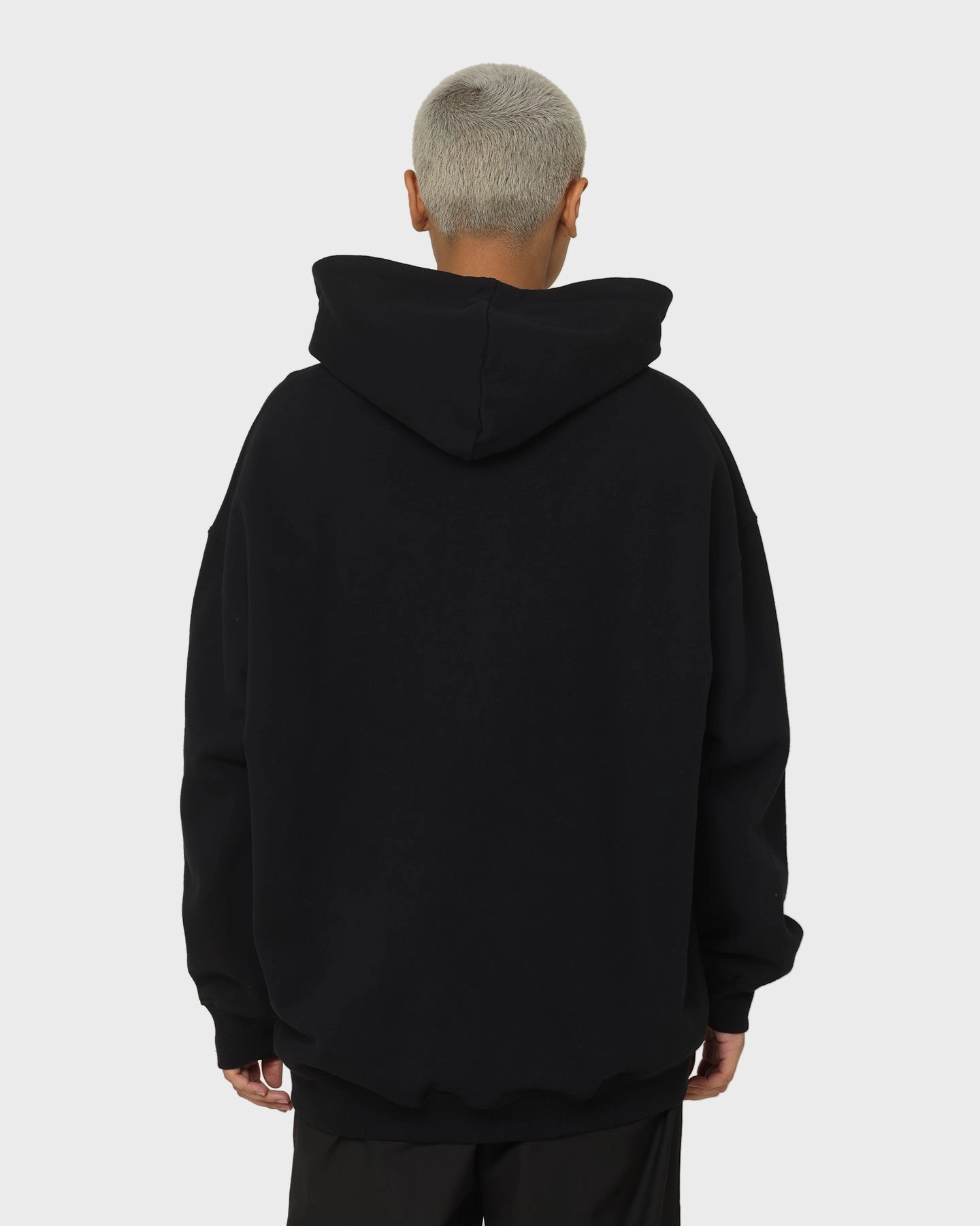 suitable for anniversaries Wind Safe X-Girl Women's Mills Logo Hoodie Black