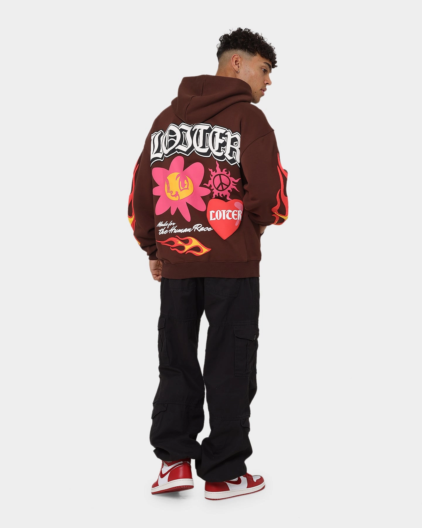 LayeredComfort student Loiter Euphoric Hoodie Brown