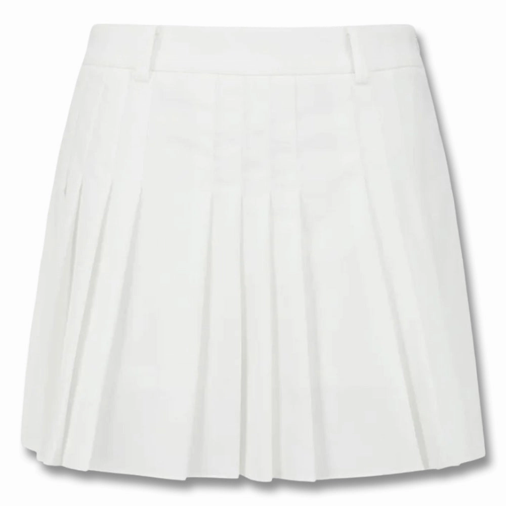 Relaxed Style Curve Friendly WAAC Blade Pleats Golf Skort White - SP25 Women