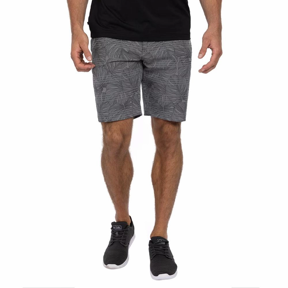 TravisMathew Splash Zone Golf Shorts Heather Quiet Shade - SS23 Men Chill Comfort