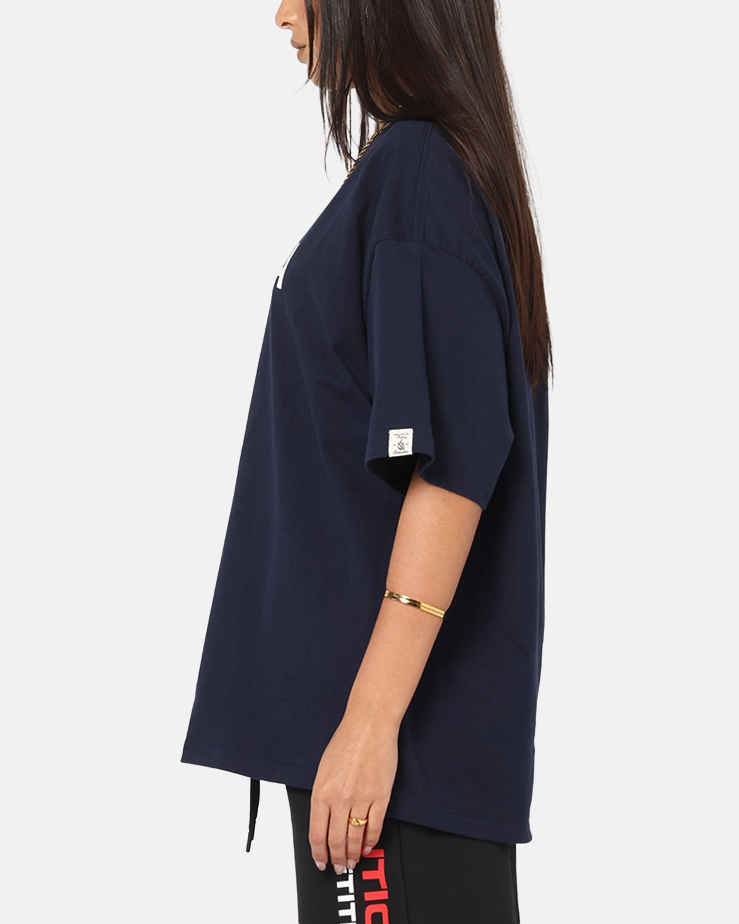Nautica Basic Logo T-Shirt Navy Wool combination