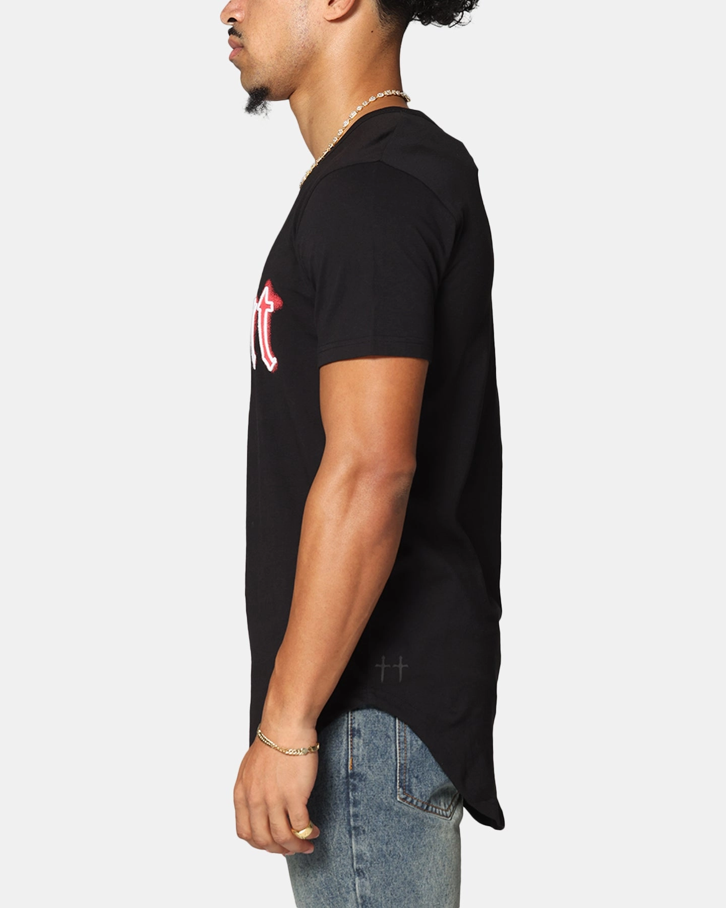 Popular Saint Morta Cambronne El Duplo SS Tee Black/Red
