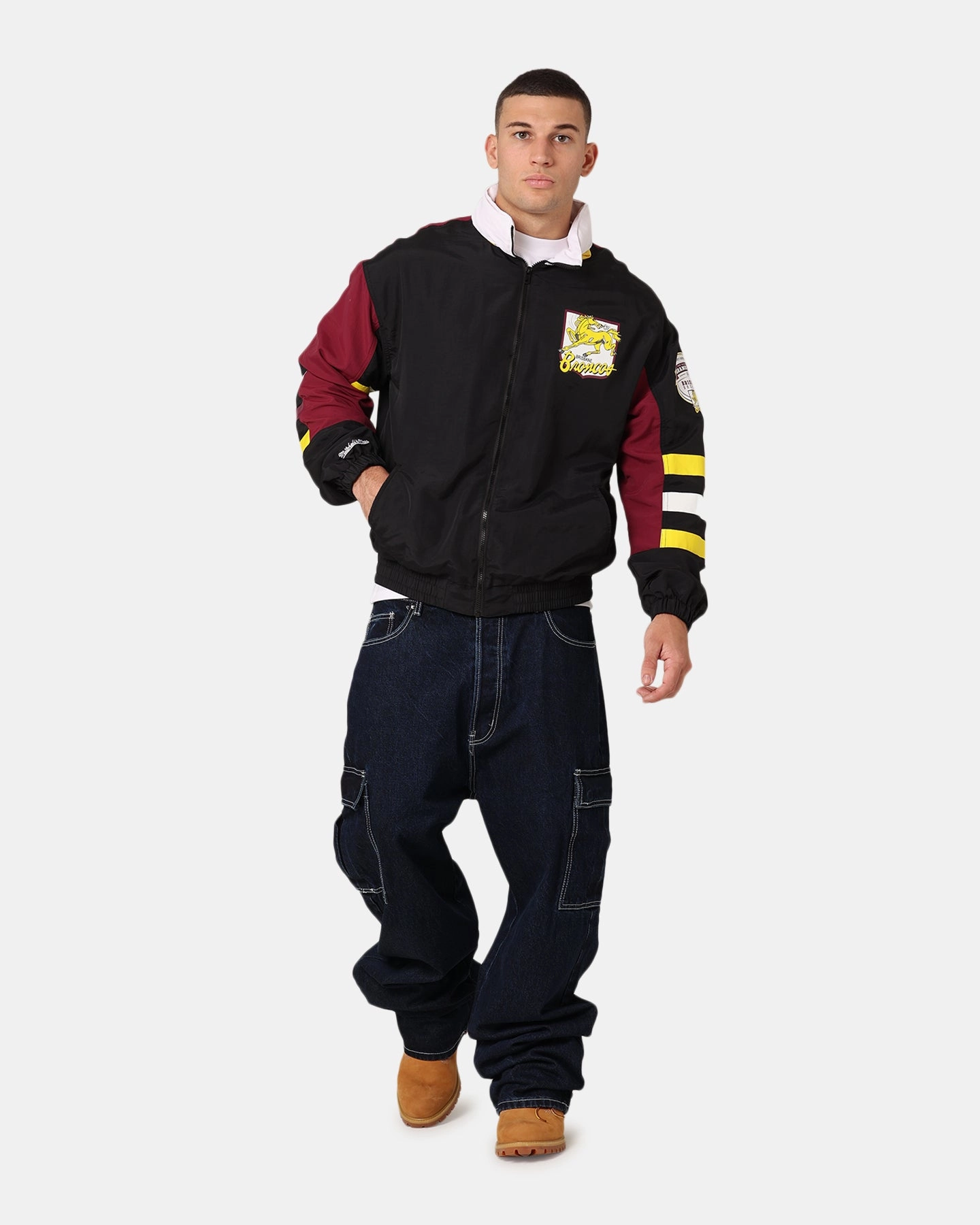 Adapt Mitchell & Ness Brisbane Broncos 1992 Grand Final Spray Jacket Multicolour