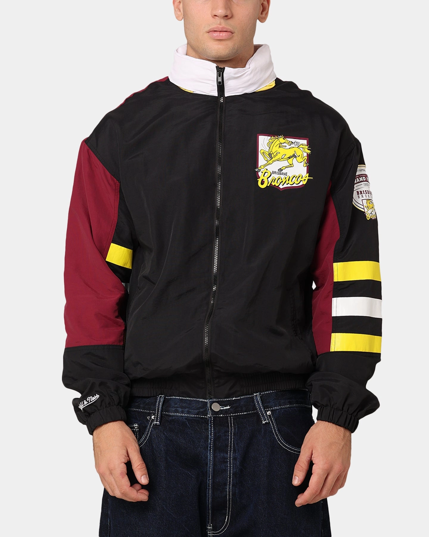 Mitchell & Ness Brisbane Broncos 1992 Grand Final Spray Jacket Multicolour Classic Style