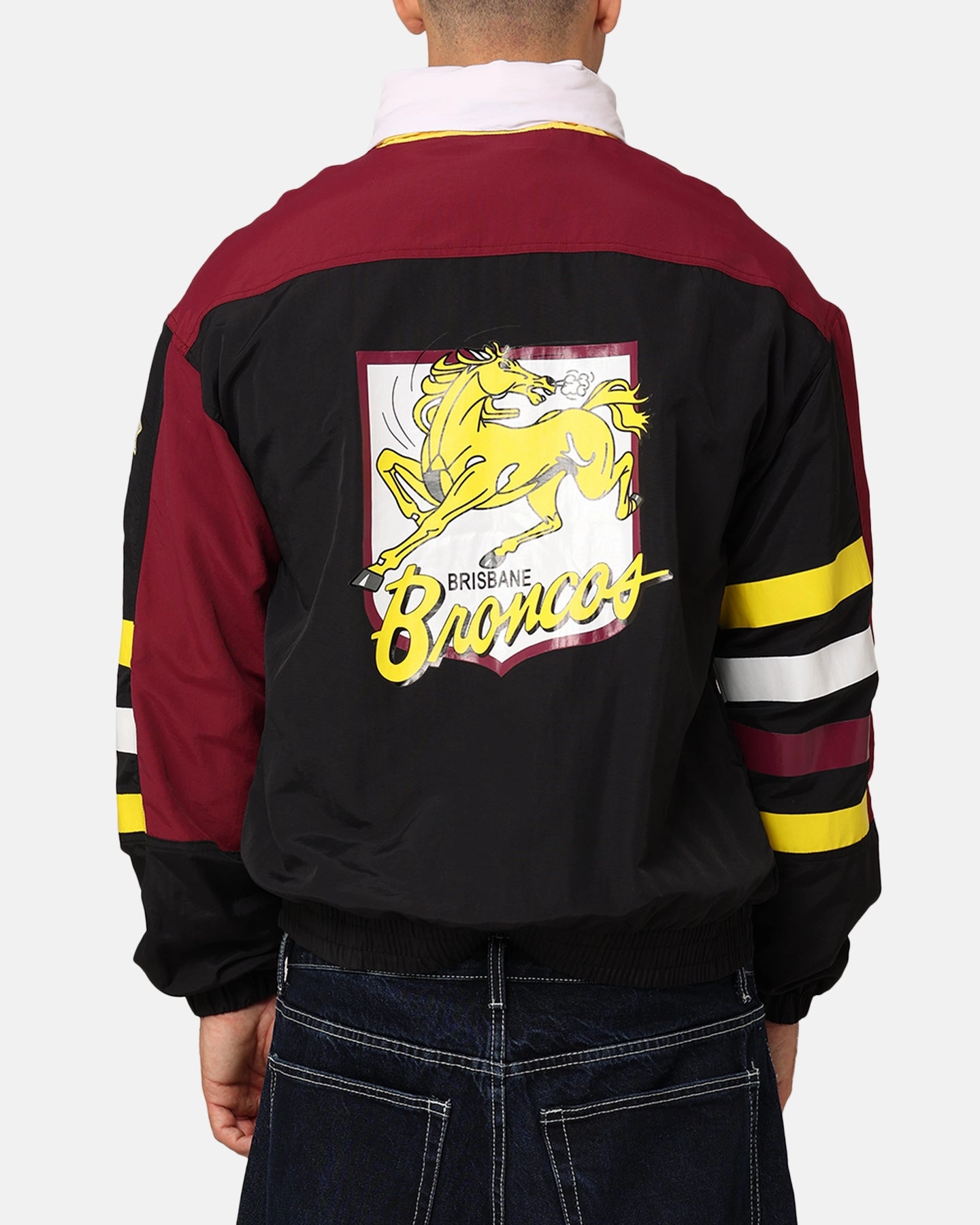 Stretchable Fabric concert Mitchell & Ness Brisbane Broncos 1992 Grand Final Spray Jacket Multicolour