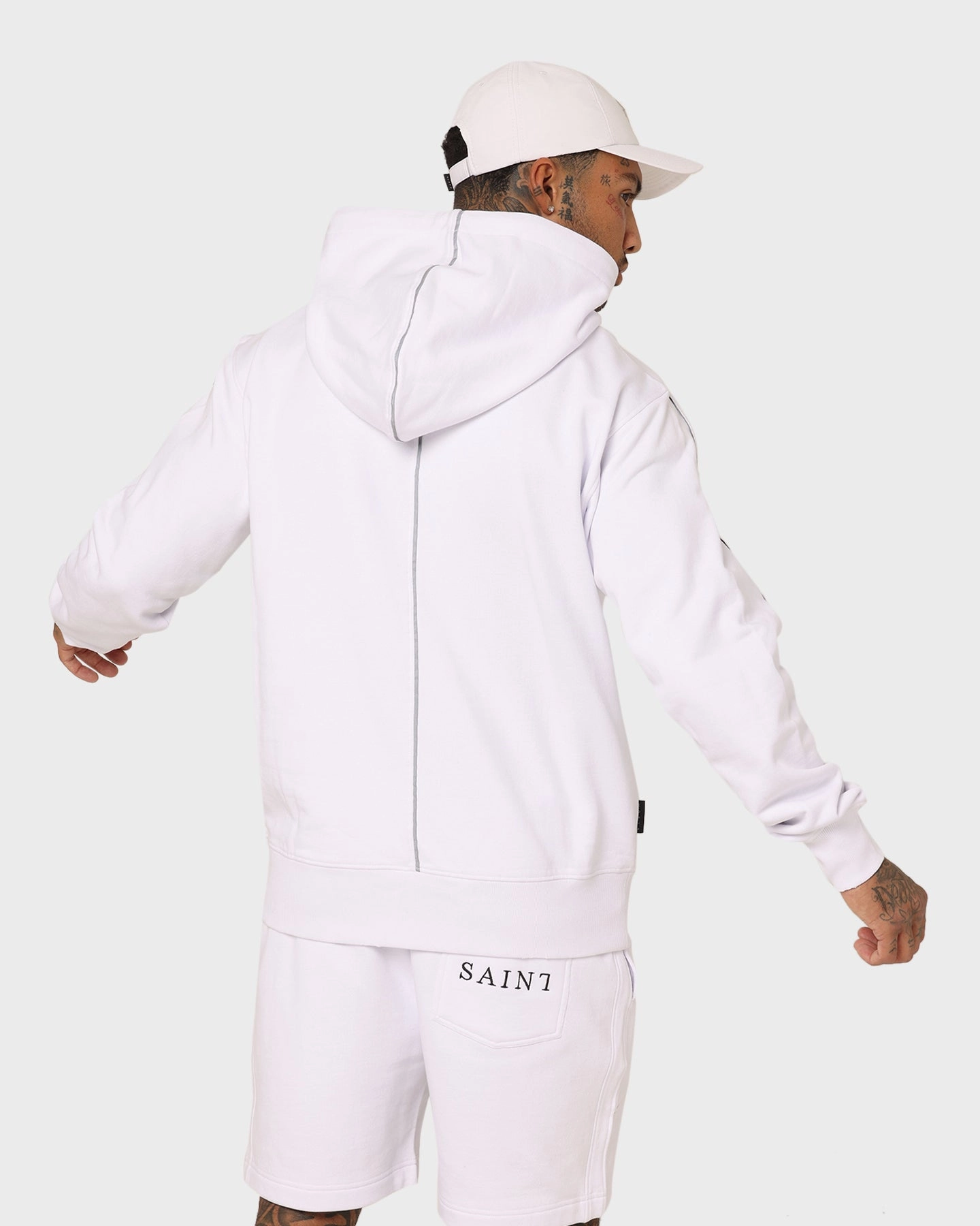 Protective Layer Weather Protection Saint Morta Polaris Hoodie White/3M