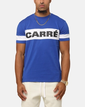 Carre Bars T-Shirt Royal/White Casual layering piece