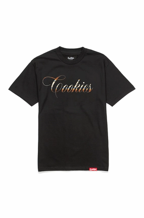 Light Casual Wear Smart Fashion Cookies Havana Short Sleeve Tee