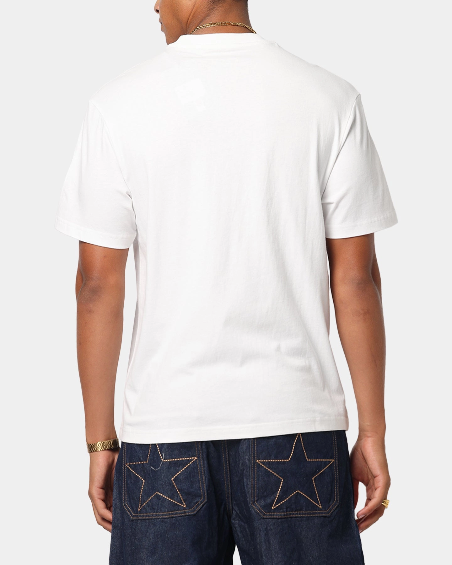 Mitchell & Ness West Coast Eagles  Mascot T-Shirt Vintage White Lace trim Breathable Comfort