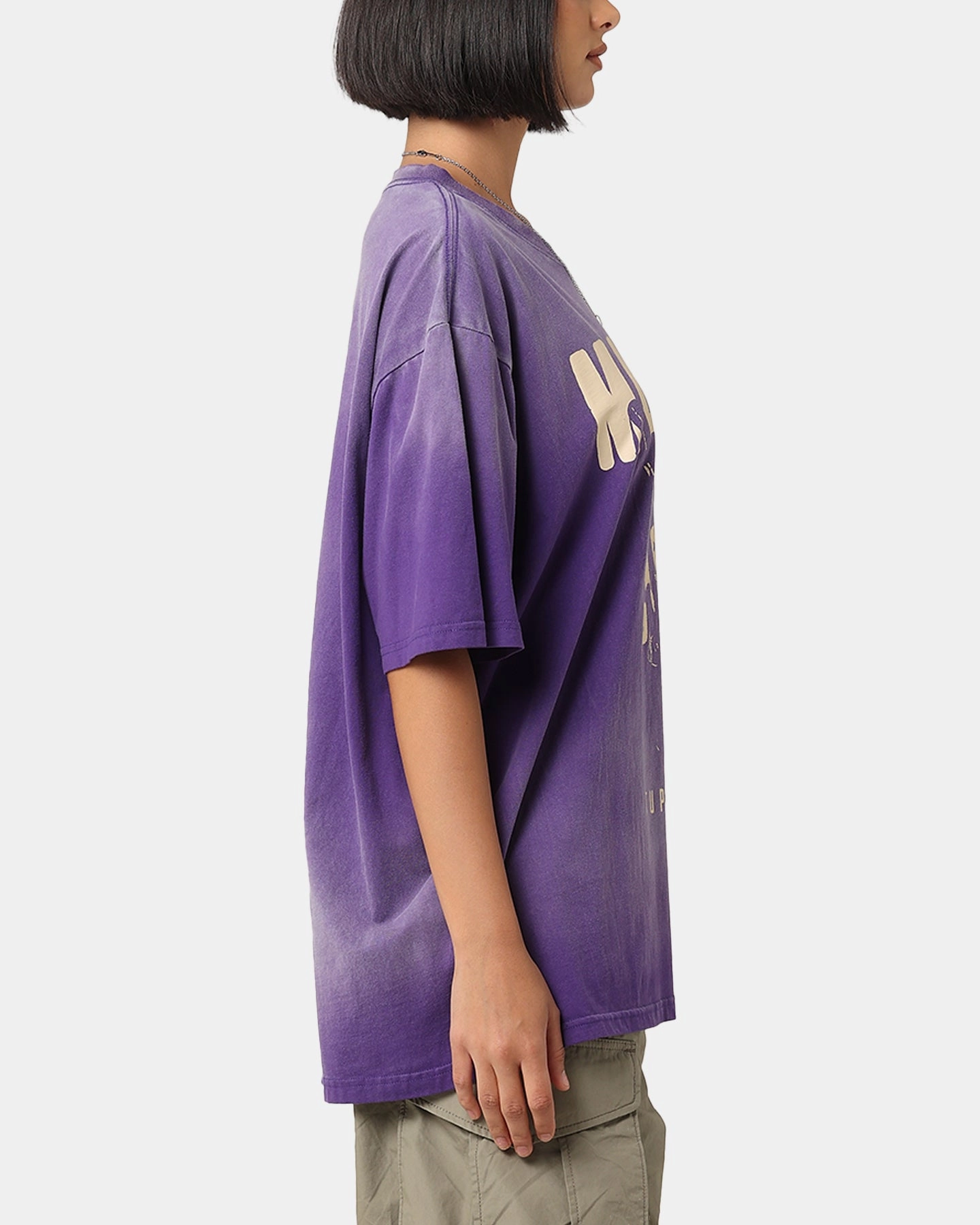 Tupac Makaveli Sunfade T-Shirt Sun Washed Blue Perfect Layer Wear