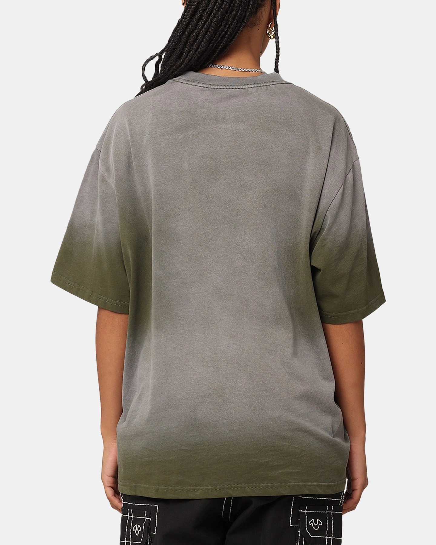 Tupac Never Change Sunfade T-Shirt Vintage Olive Everyday Fit Cozy and Soft
