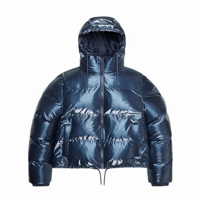 City Layer Style Windproof Cuffs Womens RAINS Alta Puffer Jacket 'Sonic'