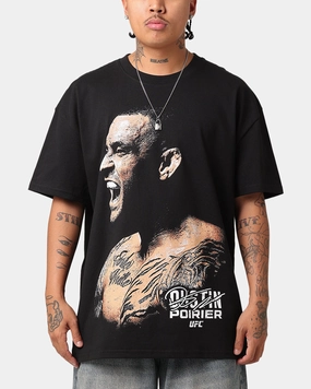UFC By Culture Kings Dustin Poirier Heavy T-Shirt Black Gym clothing